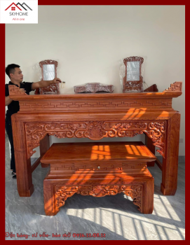 Tủ thờ gỗ hương 20 triệu đồng